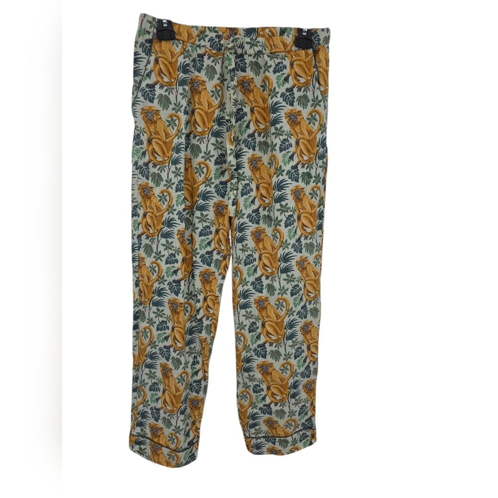 Print Fresh Lion Pajama Bottoms XS